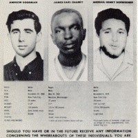 3 civil rights workers FBI poster
