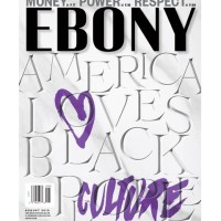Ebony Magazine's print cover, August 8, 2015. Ebony was founded by John H. Johnson and has published continuously since 1945. This monthly magazine reaches 11 million readers. Its digest-sized sister magazine, Jet, is also published by Johnson Publishing Company.