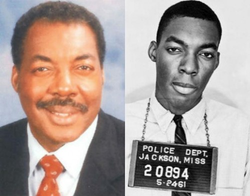 Right: Hank Thomas was 19 years old when he was arrested in 1961 due to the Freedom Rides.
Left: Hank Thomas at 73 years old, is now retired and owns two Marriott Hotels in Atlanta, GA
