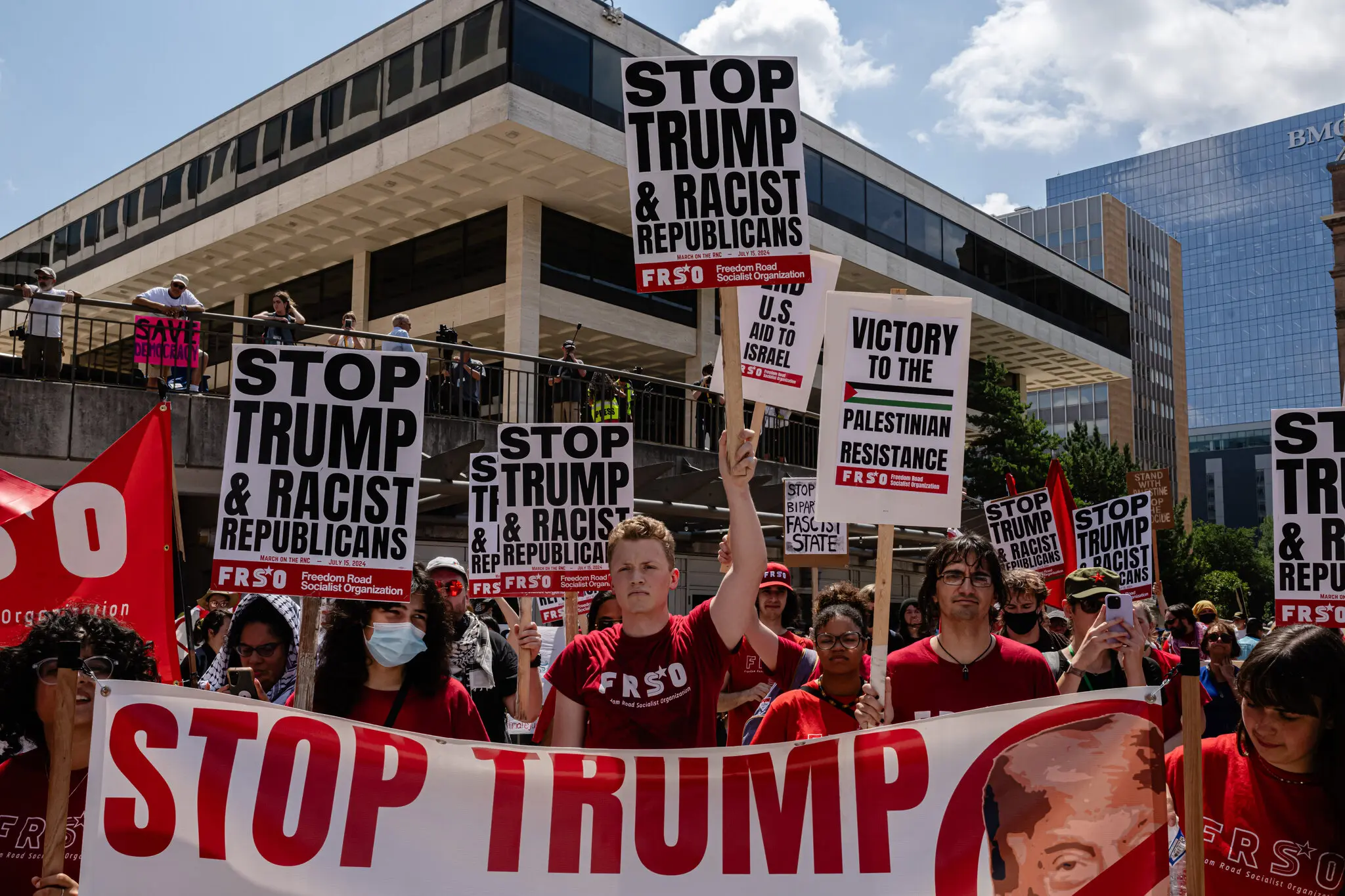 Protesters Gather to March in Milwaukee as R.N.C. Opens - America's ...