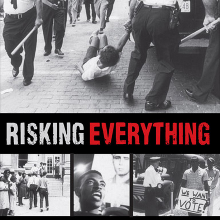 Risking Everything promotional graphic